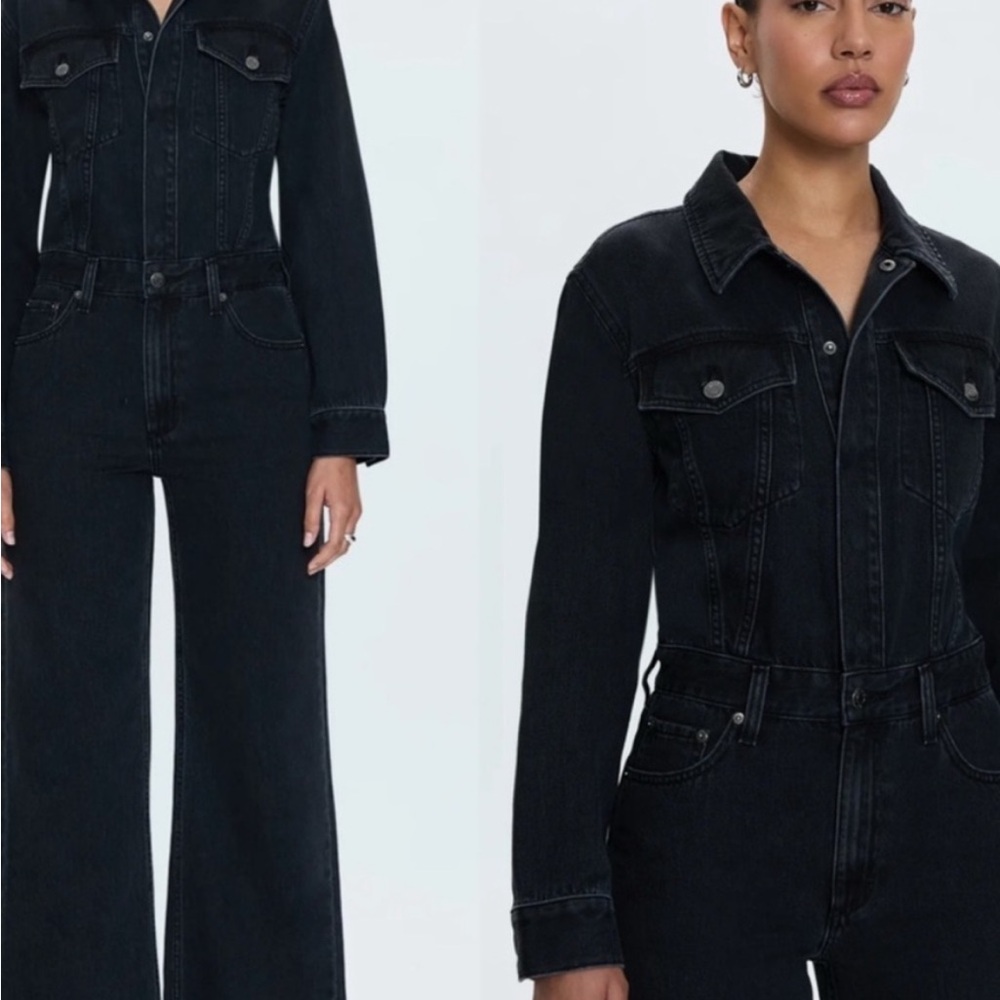 Pistola Cannon Jumpsuit denim Wide-Leg Women’s Jeans Jumpsuit